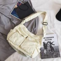 Bolso bandolera Grande type Hobo with multiples bolsos, Bolso de Lona para el hombre para Mujeres y Hombres - details 0