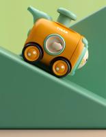 Pequeño Tren Inertia Press Con Silbato Juguete Interactivo Para Padres Y Niños Coche De Dibujos Animados Resistente Al Impacto Para Bebés - details 11
