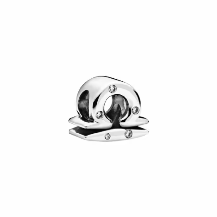 Charm Pandora Signo Zodiaco Libra circonitas transparentes - 1