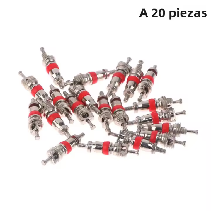 20 Pcs De Válvulas De Neumático Core Americano Para Mayoría De Los Automóviles RV ATV Y Aire Acondicionado Reemplazo De Válvulas De Neumático - 1