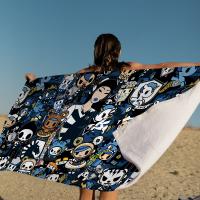 Toalla De Playa Tokidoki De Japón Microfibra Absorbente Secado Rápido Suave Para Yoga Natación Resort Montañismo Tamaño 76x182 Cm - details 8