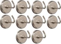 PACK DE 10 GANCHOS IMANTADOS CON IMAN PARA CARRO DE HERRAMIENTAS,PARA LLAVES,ETC - details 0