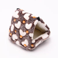 1 PC Almohadilla De Algodón Suave Para Ratoncillo Cojín De Dormir Para Animales Pequeños Casa De Hamster Invierno Cálido Color Aleatorio - details 18