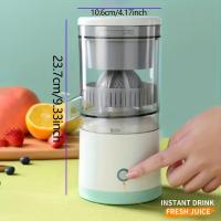 Eléctrico Exprimidor De Jugo Portátil Máquina De Batir Frutas USB Recargable Exprimidor Automático De Limón Zumo Fresco Batidora De Shakes - details 2
