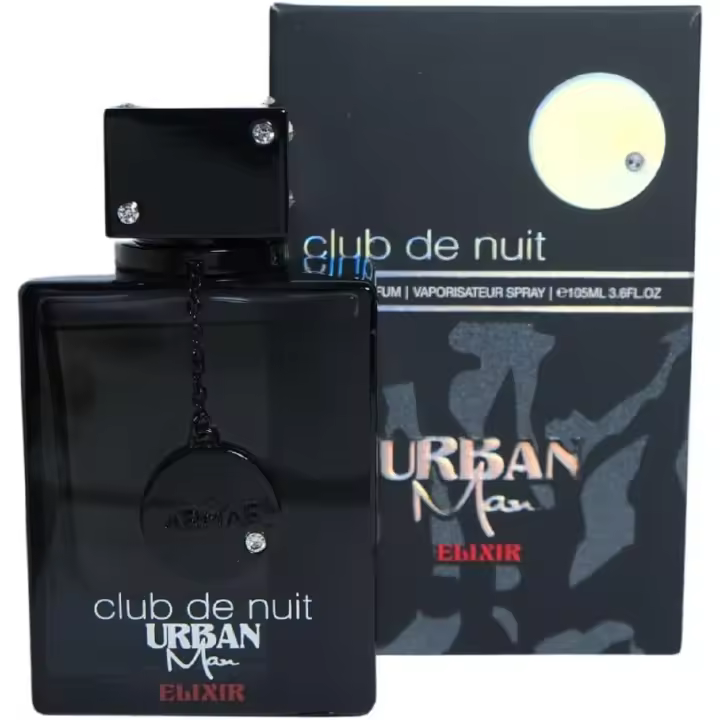 Armaf Club De Nuit Urban Elixir Eau de Parfum 105ml Spray - Perfume Árabe Original para Hombre Club De Nuit Urban Elixir - 1