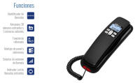 Teléfono Daewoo DTC-160 color negro (NUEVO) - details 0