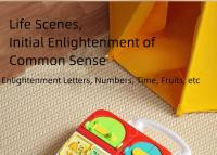 Juguete De Autobús Con Sonido Y Luz Juego De Ocupación Montessori Educativo Musical Para Niños Y Niñas Edad 4-6 Años Material ABS - details 20