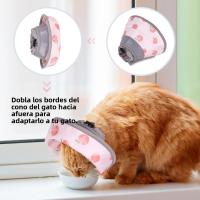 Collar De Recuperación Para Gatos Suave Y Ajustable Cola De Pato Ligera Y Cómoda Para Cirugía Adaptado Para Perros Y Gatos - details 3