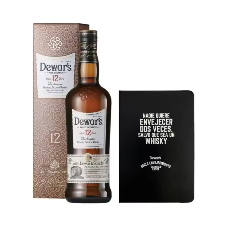 Dewar's 12 Years + Libreta - 1