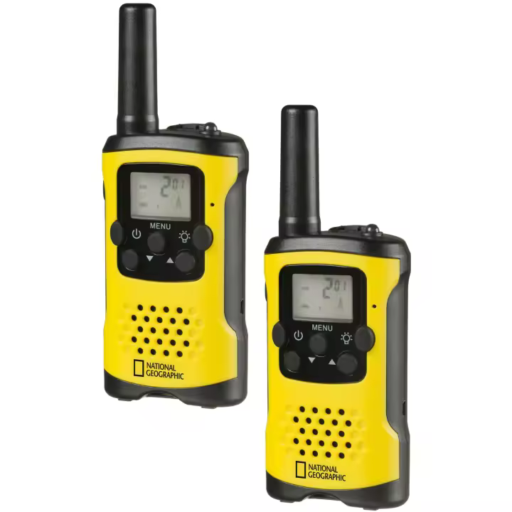 Walkie-talkies NATIONAL GEOGRAPHIC con largo alcance de hasta 6 km y función manos libres - 1