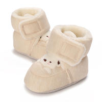 Botas De Nieve Para Bebés Recién Nacidos De Algodón Antideslizantes Y Cálidas Zapatos Para Caminar Infantiles Con Peluche - details 17