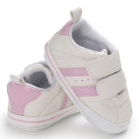 Zapatillas Deportivas Clásicas Para Bebés Con Estampado De Rayas Antideslizantes Material Suave Y Cómodo Suela De Terciopelo Unisex Para Niños Y Niñas Zapatos De Primeros Pasos - details 8