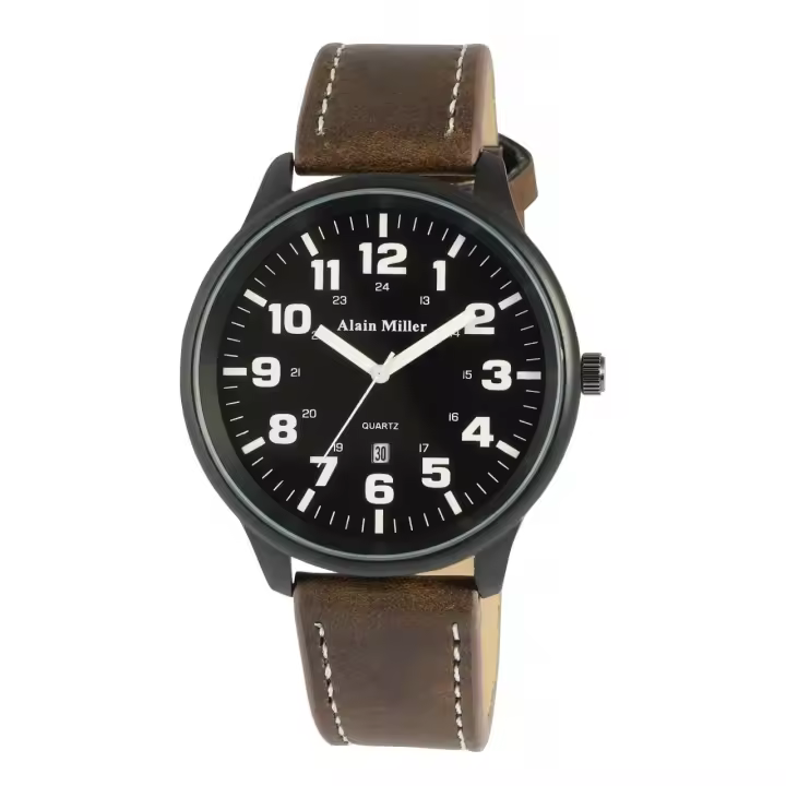 Reloj Alain Miller® Hombre com Bracelete em Pele Sintética - 0257 - 1