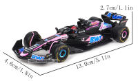Modelo De Coche De Colección Bburago 1:43 Alpine F1 Team 2024 A524 Con Pierre Gasly Y Esteban Ocon Aleación De Metal Juguete Para Coleccionistas - details 1