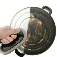 Cepillo De Cocina Mágico De Esponja Emery Limpieza De Herramienta De Eliminación De Óxido De Hierro Cepillo De Limpieza De Cocina Con Esponja De Diamante - details 2