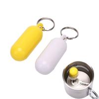 Llavero Flotador Amarillo/Blanco Para Kayak Fender Buoyant Key Ring Marítimo Para Navegación De Barco Flotador De Canal - details 3