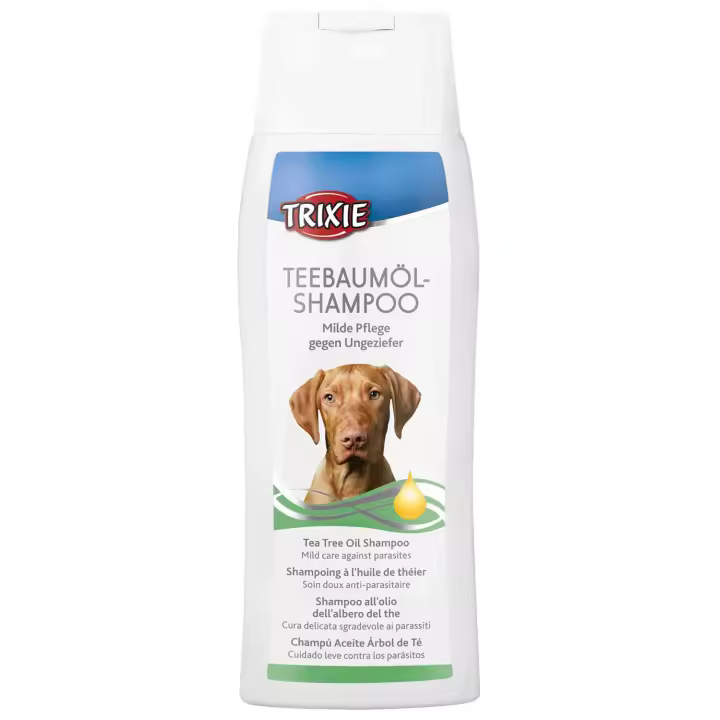 TRIXIE Champú Aceite Árbol de Té - Pack de 6 unidades - 1