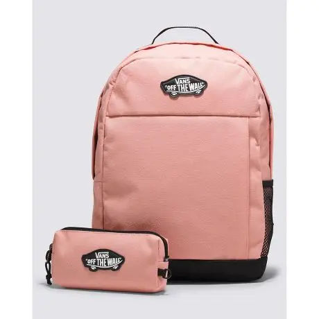 Mochila escolar VANS con estuche, 28x39.5x12 cm, capacidad 18 l, asas regulables - Bolsa escolar para niños - 1