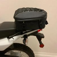 Bolsa De Almohadilla Trasera Para Motocicleta Negra De Gran Capacidad De Tela Oxford Moto Rider Estuche De Equipaje Para R1200GS - details 9