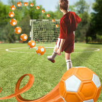 Balón De Fútbol Con Curva Y Desviación VAKIND Balón De Juego Para Interior Y Exterior Visibilidad Alta Para Trucos Y Juegos - details 7