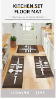 Alfombra De Cocina Y Dormitorio Suave Absorbente De Aceite Y Agua Alfombrilla Antideslizante Para Baño Y Porche Alfombrilla De Entrada - details 0