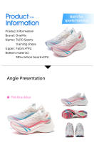 Zapatillas De Correr ONEMIX Para Hombres Nylon Anti-resbalón Ultra-ligero Rebound Deportivas Transpirables Zapatillas De Caminar - details 20