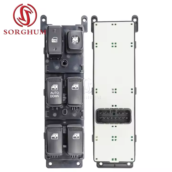 Interruptor De Ventanilla Eléctrica Para KIA RIO 2 JB 2007-2009 Botón De Elevador Del Master Switch Control ABS Plástico Nuevo - 1
