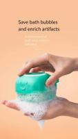 Cepillo De Baño Para Mascotas De Silicona Suave Masajeador Con Gel De Ducha Herramienta Limpia Para Perros Y Gatos Suministros De Peluquería - details 3