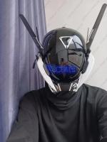 Máscara De Cosplay Punk Cyberpop Con Luz Y Pantalla De Subtítulos Rolling Mecha Soldado Tecnología Control Por App Regalo De Navidad Para Hombres Y Mujeres - details 3