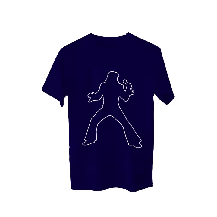 Camiseta Elvis Presley. El rey del Rock and roll. Musica. Varios colores. Todas las tallas. - 1