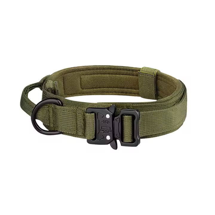 Collar Táctico Para Perros De Medio a Grande Estilo Deportivo Al Aire Libre Usable En Todas Las Estaciones Con Capacidad De Tracción - 1