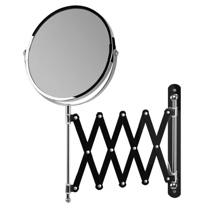 Espejo cosmético de pared orbegozo esp 6000/ telescópico/ doble cara/ ø17cm - 1