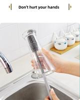 Cepillo De Limpieza Para Botellas De Leche Y Vajilla De Silicona Con Mango Largo Herramienta De Limpieza De Cocina Ecológica Y Resistente Al Calor - details 3