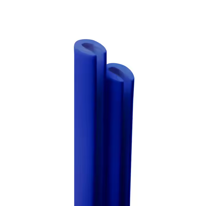 Perfiles parachoques del coche, Azul, 2 piezas, 65 cm - 1