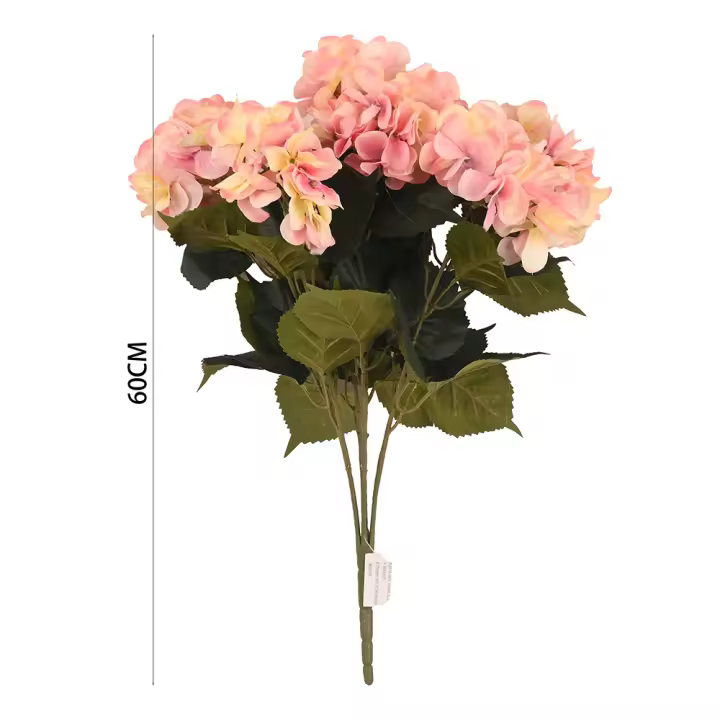 Poenia Arte Floral - Ramo de Hortensia Artificial 60cm - REF 630813 - 1