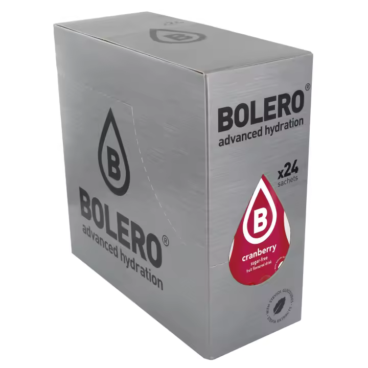 Bolero Drink Bebida Instantánea en Polvo, Sabor Cranberry, 24 x 9 Gr - 1