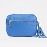 1990s Bolso de Piel con Pompón y Bandolera para Mujer - Diseño Sencillo y Versátil - details 2