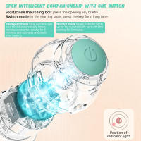Juguete Inteligente Para Gatos Bola Automática Eléctrica Interactiva Entrenamiento Para Gatos Juguete Móvil Para Juguetear En Interiores - details 5