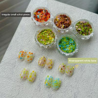 1Caja De Brillos De Espejo Mágico Para Uñas Con Sequinias Y Polvos De Mica Decoración De Uñas DIY Para Enthusiasts Y Manicuristas - details 4