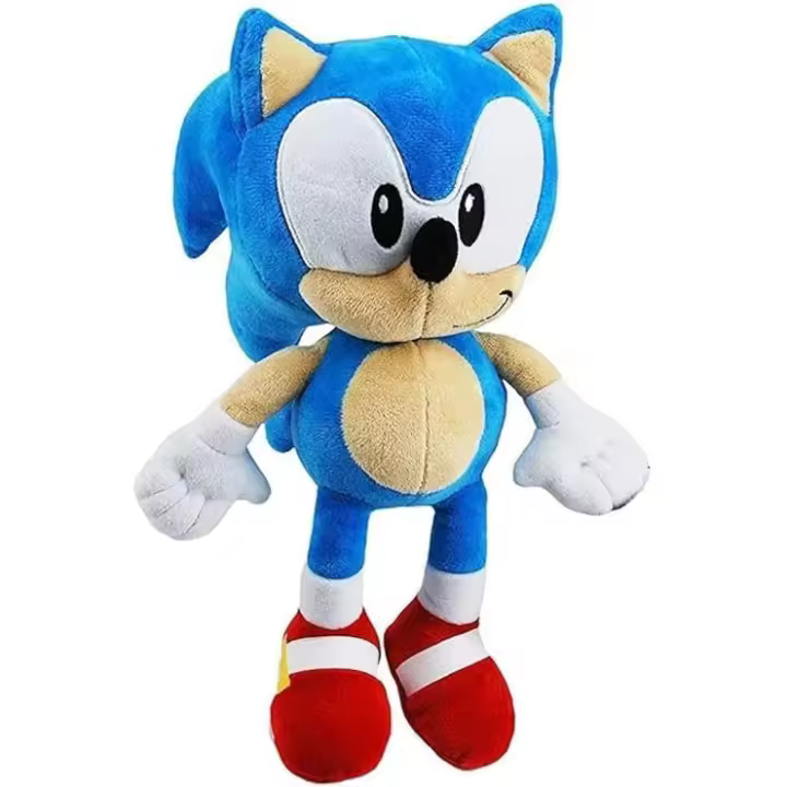 Peluche Sonic de 30 cm - Color Azul Licencia oficial y original garantizado PLAYBYPLAY - 1