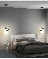 Lámpara Colgante Nórdica LED Para Dormitorio Y Sala De Estar Iluminación Interior Decorativa Para Mesa De Comedor Y Hogar - details 8