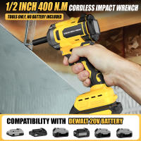 Llave De Impacto Inalámbrica Dewalt 20V Torque Máximo 300N.m Para Coche Y Hogar Herramienta Eléctrica Sin Cable Motor Sin Escobillas - details 2