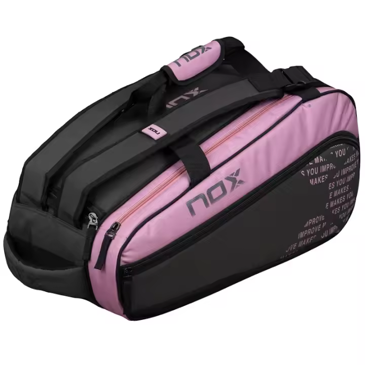 Paletero de Pádel Nox Street Series Gris/Rosa - 1