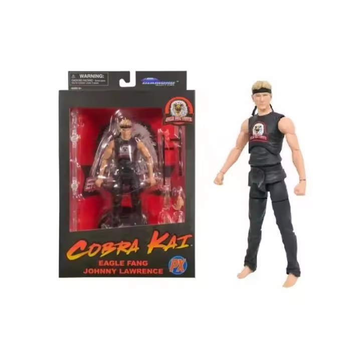 COBRA KAI FIGURA EAGLE FANG JOHNNY LAWRENCE DIAMOND SELECT TOYS - 1