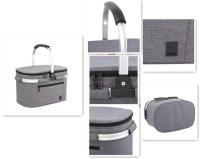 Cesta de Picnic Al Aire Libre con Asas de Goma Esponjosa - details 4