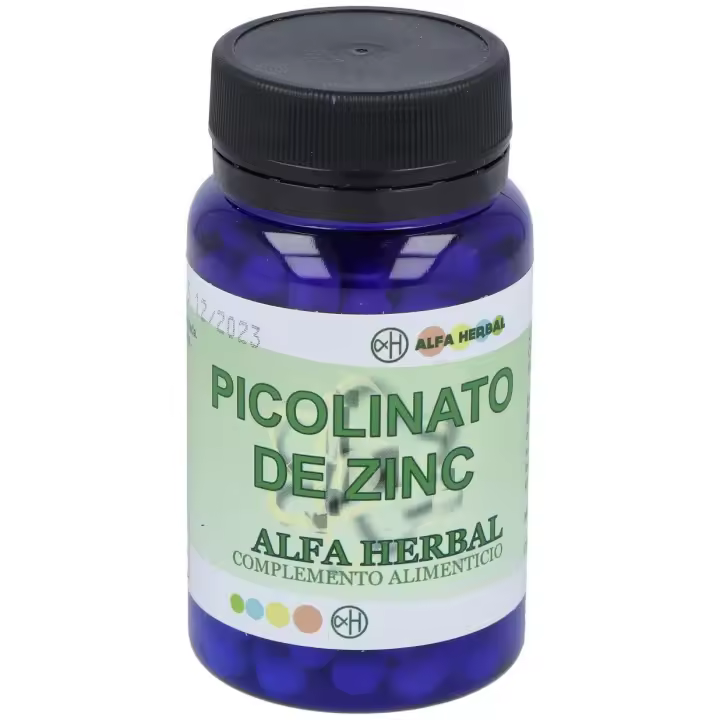 Alfa Herbal Picolinato De Zinc 90Caps - 1