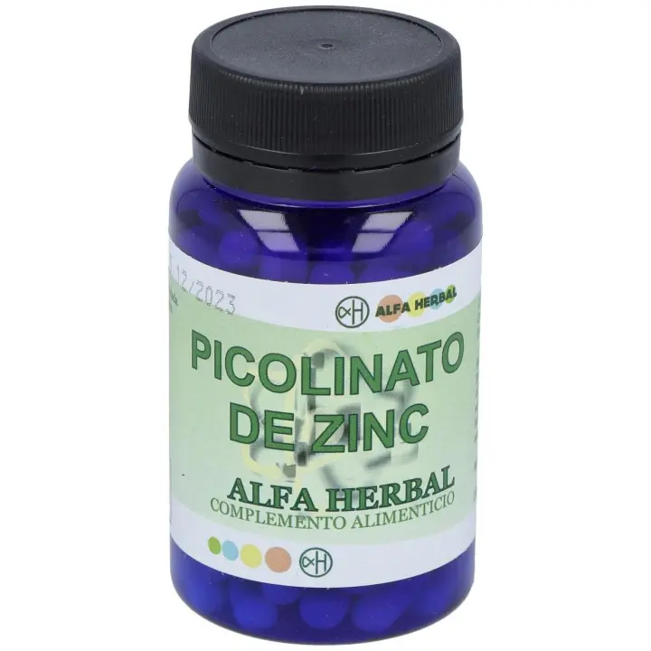 Alfa Herbal Picolinato De Zinc 90Caps - 1
