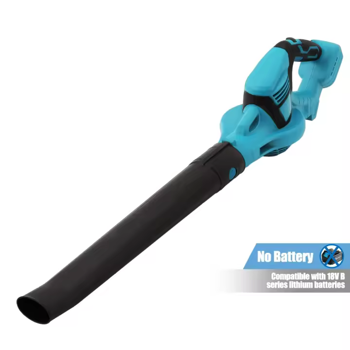 Soplador de aire eléctrico de alta potencia para Makita, herramienta de jardín de hoja, nieve, polvo, inalámbrico de mano, batería de 18V - 1