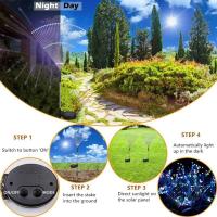 Luz Solar De Fuegos Artificiales LED Exterior Impermeable Con 8 Modos De Iluminación Decoración Festiva De Estrella DIY Luz Fairy Para Jardín - details 12