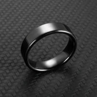 Anillo De Cerámica Negro Y Blanco Para Hombres Y Mujeres Anillo De Moda Para Fiestas Joyería Simplicidad Elegante Regalo - details 3